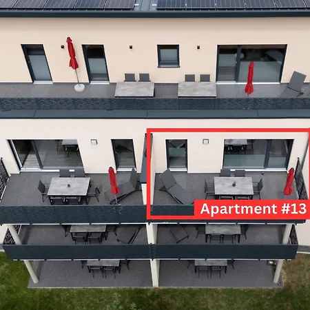 Apartament #13 Jsliving Premium - Balkon Mit Aussicht Highspeed Wlan Smart Tv Kostenlose Parkplaetze
