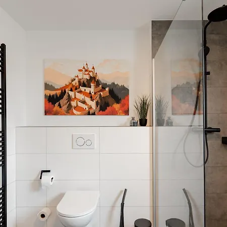 #13 Jsliving Premium - Balkon Mit Aussicht Highspeed Wlan Smart Tv Kostenlose Parkplaetze Apartament Horb am Neckar